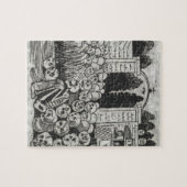 Gran Calavera Electrica Puzzle (Horizontal)