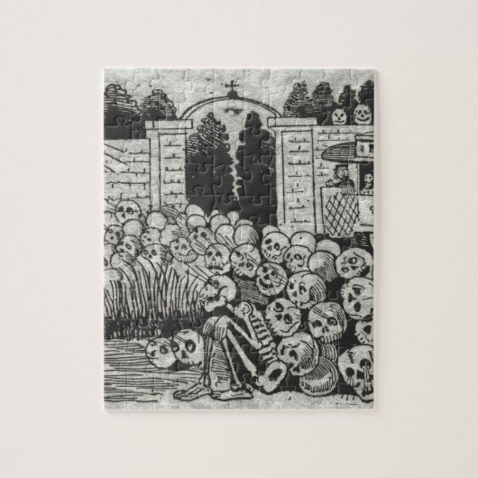 Gran Calavera Electrica Puzzle (Vertikal)