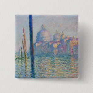 Gran Canal Venedig Kunst, Dichtung und Musik Button