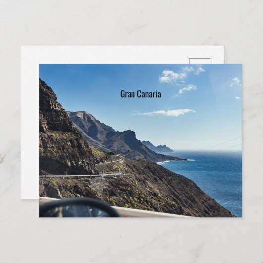 Gran Canaria (Kanarische Insel) Spanien Postkarte (Vorne/Hinten)