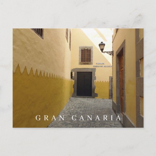 Gran Canaria Las Palmas Altstadt - Ansichtskarte Postkarte (Vorderseite)