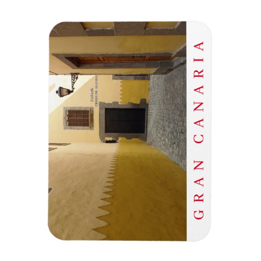 Gran Canaria Las Palmas Altstadt Kühlschrankmagnet Magnet (Vertikal)