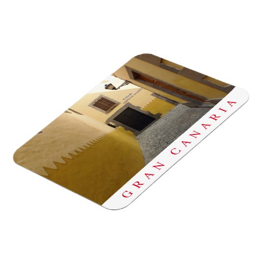 Gran Canaria Las Palmas Altstadt Kühlschrankmagnet Magnet (Linke Seite)