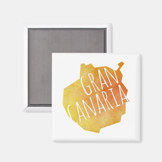 Gran Canaria Magnet (Vorderseite/Rückseite)