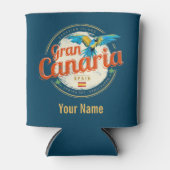 Gran Canaria Parrot Kanarische Inseln Spanien Vint Dosenkühler (Vorderseite)