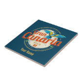 Gran Canaria Parrot Kanarische Inseln Spanien Vint Fliese (Seite)