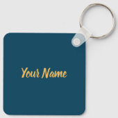 Gran Canaria Parrot Kanarische Inseln Spanien Vint Schlüsselanhänger (Rückseite)