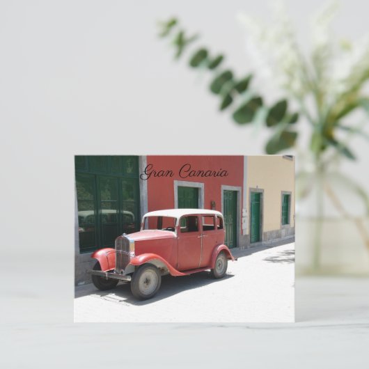 Gran Canaria Postkarte (Stehend Vorderseite)