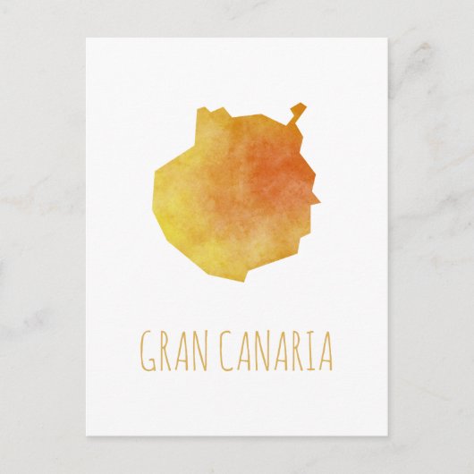 Gran Canaria Postkarte (Vorderseite)