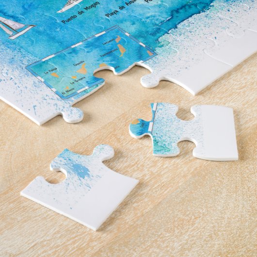 Gran Canaria Reiseplan Puzzle (Seite)