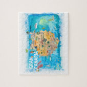 Gran Canaria Reiseplan Puzzle (Vertikal)
