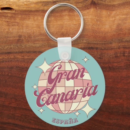 Gran Canaria Spanien Tourismus Souvenir Schlüsselanhänger (Vorderseite)