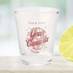 Gran Canaria Spanien Tourismus Souvenirs Schnapsglas