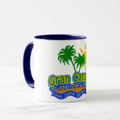 Gran Canaria Staat der SinnesTasse - wählen Sie Tasse (Vorderseite Links)