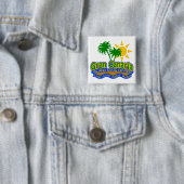 Gran Canaria Staat des Sinnesknopfes Button (Beispiel)