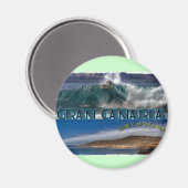 Gran Canaria Surf Challenge Magnet (Vorderseite/Rückseite)