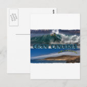 Gran Canaria Surf Challenge Postkarte (Vorne/Hinten)