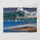 Gran Canaria Surf Challenge Postkarte (Vorderseite)