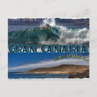Gran Canaria Surf Challenge Postkarte