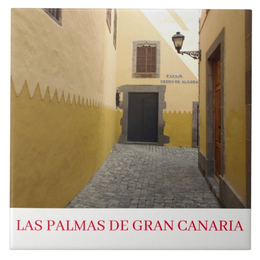 Gran Canaria Vegueta Keramik Fliesen (Vorderseite)