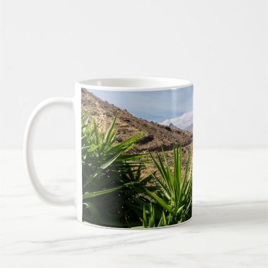 Gran Canary Mountain Landscape Kaffeetasse (Links)