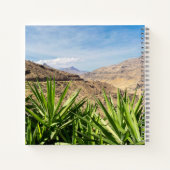 Gran Canary Mountain Landscape Notizblock (Rückseite)
