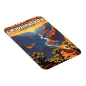 Gran Canyon National Park Illustrationsprogramm Magnet (Rechte Seite)