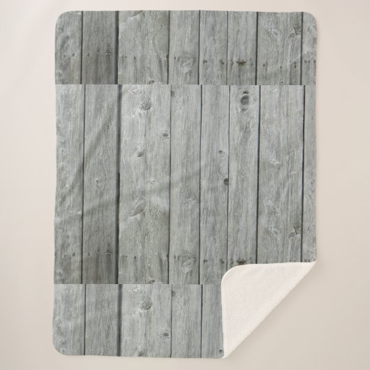 Gran Country Rustic Modernes Bauernhaus Sherpadecke (Vorderseite)