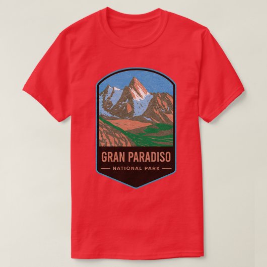 Gran Paradiso National Park 1 T-Shirt (Design vorne)