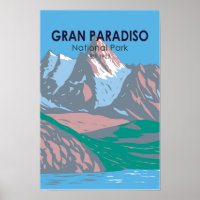 Gran Paradiso Nationalpark Italien Vintag