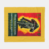 Gran Premio de Espana Vintage PosterEurope Fleecedecke (Vorderseite (Horizontal))