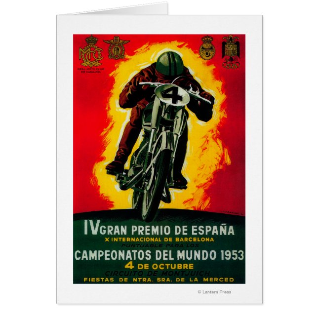 Gran Premio de Espana Vintages Poster Europe (Vorne)