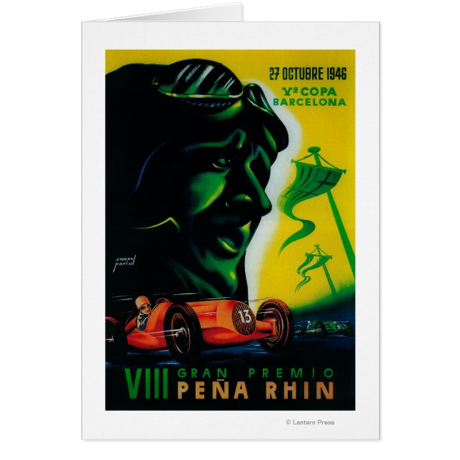 Gran Premio Pena Rhin Vintag Poster Europe (Vorne)