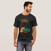 Gran S Little Pumpkins LKW Karierter Herbst Ar T-Shirt (Vorne ganz)