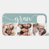 Gran Script Oma Foto Collage Case-Mate iPhone Hülle (Rückseite (Horizontal))