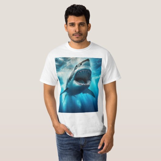 Gran tiburón blanco T-Shirt (Vorne ganz)