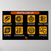 Gran Turismo 2 Tune Menü Poster (Vorne)