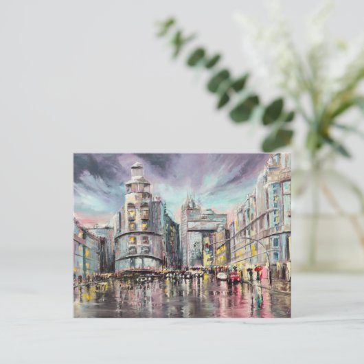 Gran über postkarte (Stehend Vorderseite)