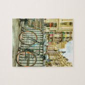 Gran über Straße, Madrid, Spanien Puzzle (Horizontal)