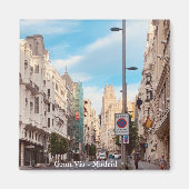 Gran Vía - Madrid Magnet (Vorne)