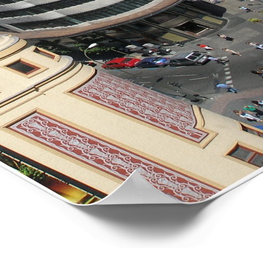 Gran Via Madrid Poster (Ecke)