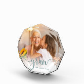 Gran We Liebe You | Oma Script Overlay Fotoblock (Rechts)