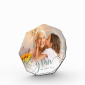 Gran We Liebe You | Oma Script Overlay Fotoblock (Links)