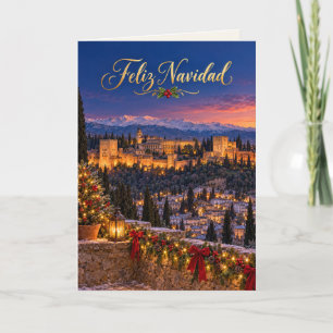 Granada Alhambra Frohe Weihnachten