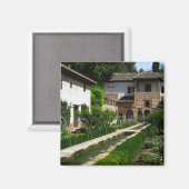 Granada Alhambra Magnet (Vorderseite/Rückseite)