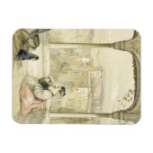 Granada (Alhambra), Platte 9 aus "Skizzen von Spai Magnet (Horizontal)