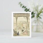 Granada (Alhambra), Platte 9 aus "Skizzen von Spai Postkarte (Stehend Vorderseite)