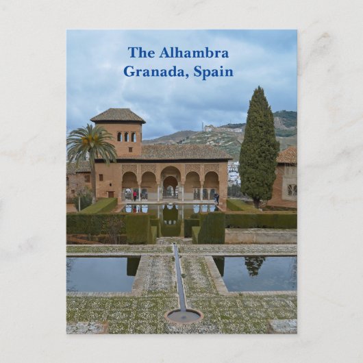 Granada Alhambra Postcard Postkarte (Vorderseite)