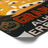 Granada Alhambra Sierra Nevada Poster (Ecke)