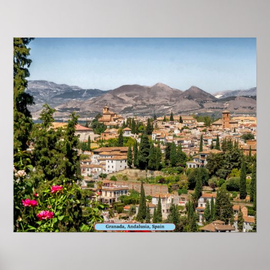 Granada, Andalusia, Spain Poster (Vorne)